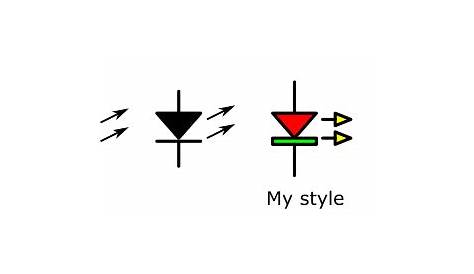 led circuit diagram symbol