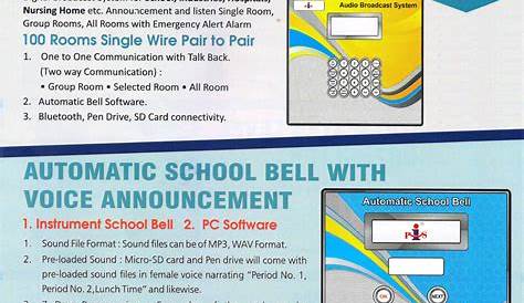 automatic college bell system project report