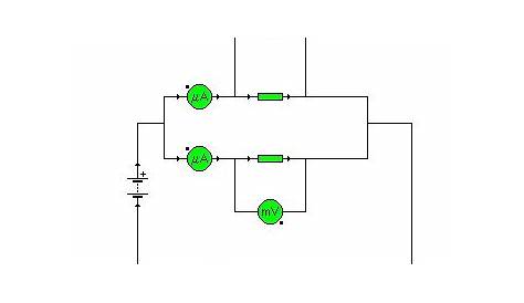 diagrama de circuito electrico en paralelo
