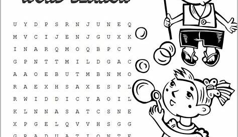 13 Cool Printable Summer Word Searches - Kitty Baby Love