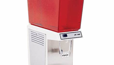 refrigerated beverage dispenser machine