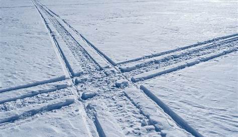 Snowmobile tracks › Way up north