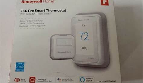t10 pro smart thermostat manual