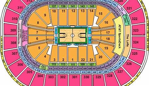 vibrant arena at the mark seating chart