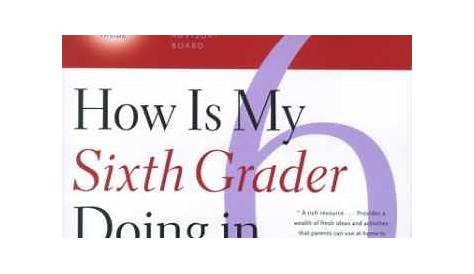 what a sixth grader should know