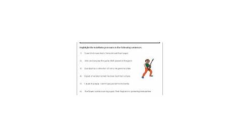 indefinite pronoun worksheets