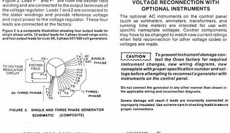 Onan Service Manual for 20Kw ES (Generator & Controls): 900-0335: Page 3