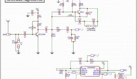 433mhz rf module circuit diagram