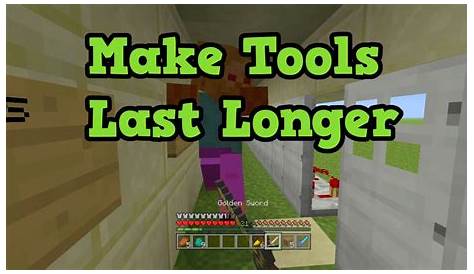 Minecraft Xbox 360 + PS3 How to Make Weapons & Tools Last Longer - YouTube