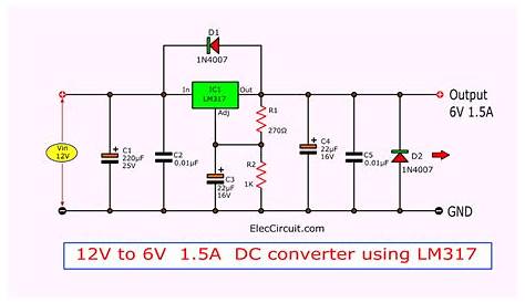 circuit diagram step down