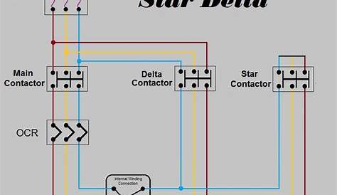 star delta wiring diagram in