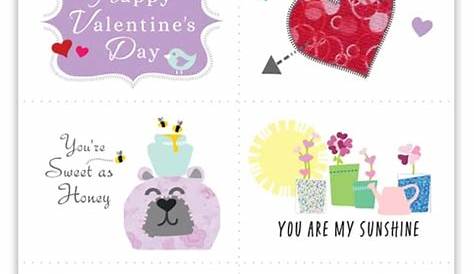 Valentine's Day Cards - Free Printable > Craftidly
