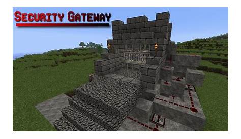 Security Gateway Minecraft Map