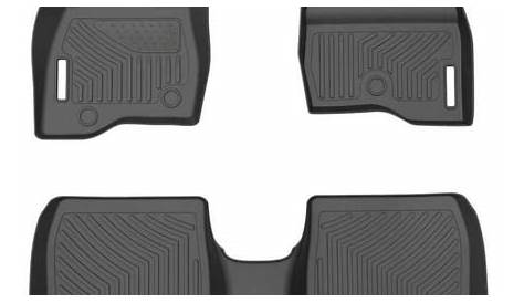 Heavy Duty Rubber Floor Mats for 2017-2019 Ford Explorer All-Weather