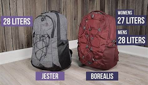 North Face Jester vs Borealis - What's the difference? | Backpackies