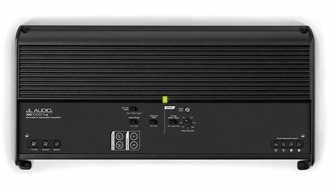 JL Audio XD1000/1v2 - 1000W RMS Mono Amplifier | Pacific Stereo