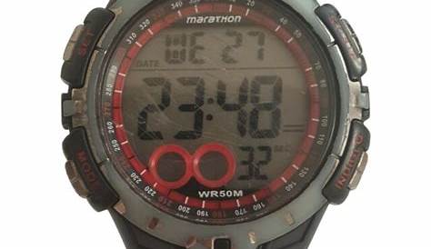 Marathon Sport Watch T5K423 - by Timex Wr50m for sale online | eBay