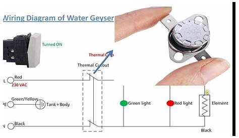 Water Geyser Wiring Diagram - YouTube