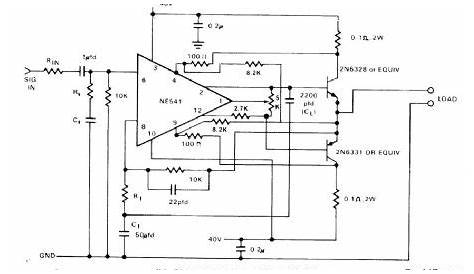 Index 6 - Amplifier Circuits-Audio - Amplifier Circuit - Circuit