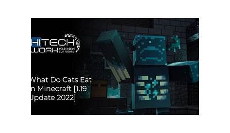 what does cat eat in minecraft
