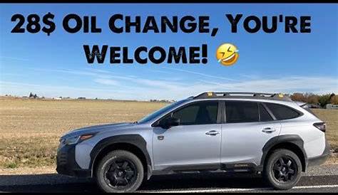 2019 subaru outback transmission fluid change