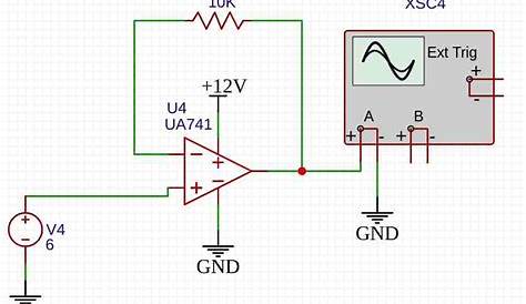 unity gain amplifier circuit diagram