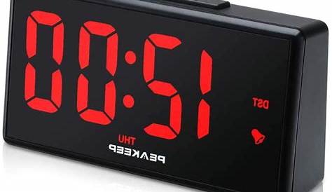 peakeep alarm clock manual