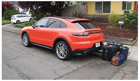 Porsche Cayenne Coupe Luggage Test | How much cargo space? - Autoblog