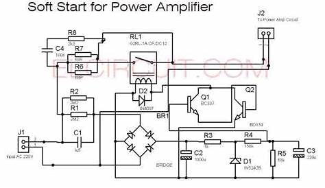Soft Start for Power Amplifier Circuit | Power amplifiers, Amplifier