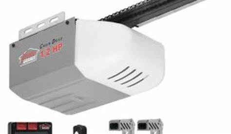 xtreme 3/4 hp garage door opener manual