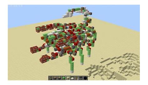 how to make a robot on minecraft