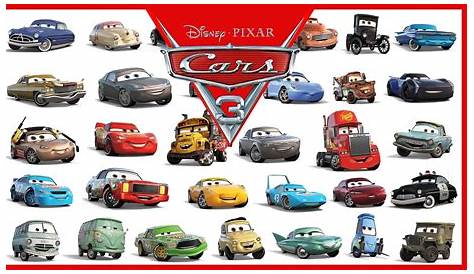 Disney Pixar Cars 3 All Characters Cars 2017 - YouTube