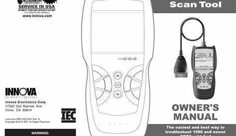 Innova 3040c Owner's manual | Manualzz