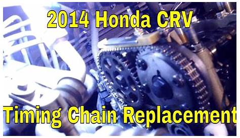 2014 Honda CRV Timing Chain - YouTube