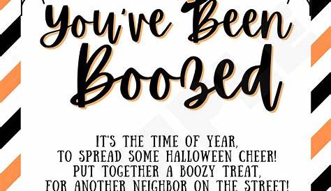 you've been boozed printable pdf