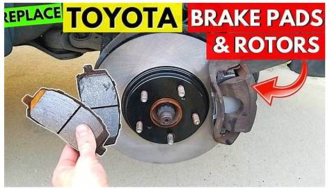 Replace TOYOTA Brake Pads & Rotors. Front/Rear. Camry, Corolla