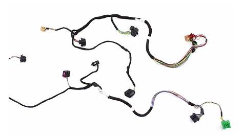 LH Front Door Wiring Harness 02-04 Audi A6 S6 RS6 C5 Allroad - 4B0 971
