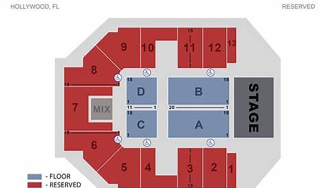 Hard Rock Event Center Seating Chart | Hard Rock Live | Fort Lauderdale