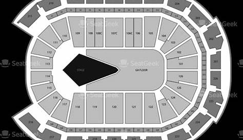 giant center seating chart