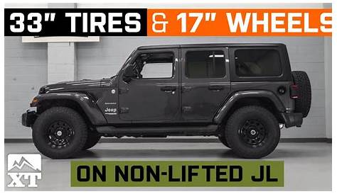 Total 75+ imagen jeep wrangler 33 inch tires and rims - Abzlocal.mx