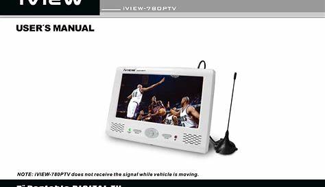 Radio Shack Handheld TV 780PTV User Guide | ManualsOnline.com