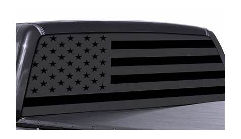 f150 american flag decal for truck.back