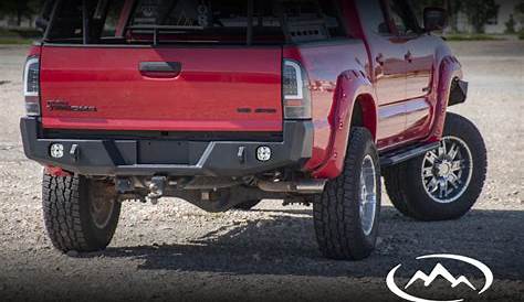 toyota tacoma front and rear bumper