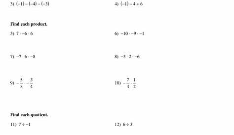 how to multiply and divide rational numbers