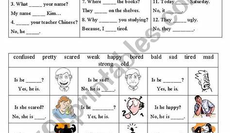 Am is are - ESL worksheet by ejk752002