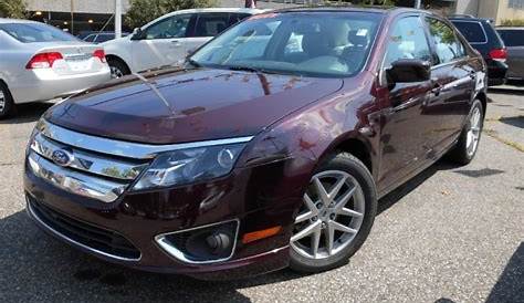 2011 Ford Fusion SEL V6 in Bordeaux Reserve Metallic - 262274