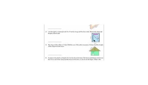 Pythagorean Theorem 8th Grade Worksheet