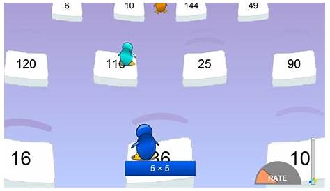Penguin Jump Multiplication by Arcademics