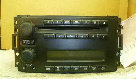 Sell 05-07 Chevrolet Uplander Relay Radio 6 Disc Cd Player 15282697