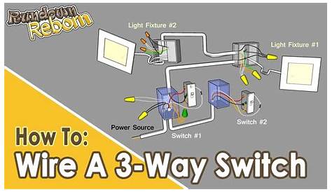 DIY: How To Wire A 3 Way Switch (Multiple Lights) - IN 5 MINUTES! - YouTube